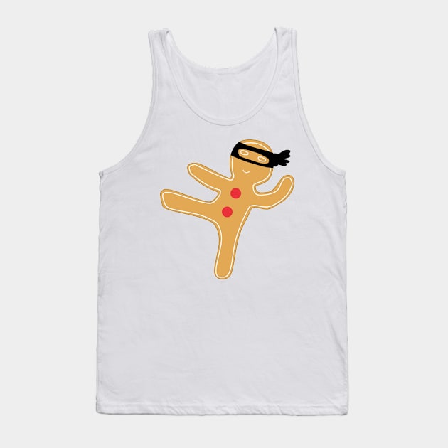 Ninjabread Man Tank Top by KathrinLegg